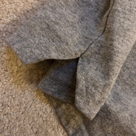 Grey Cotton Camp Shorts - Picture 3 of 4